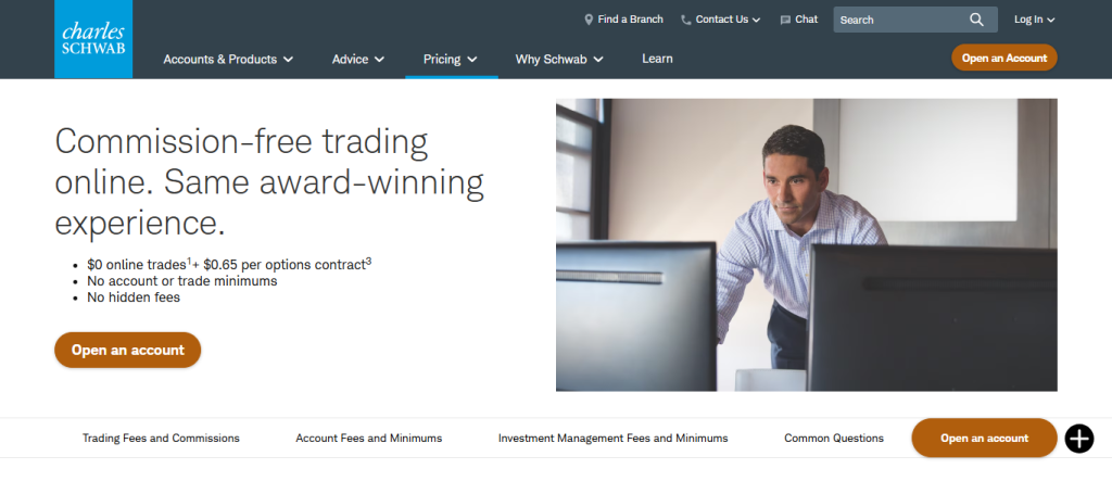 Charles Schwab Zero‑Fee