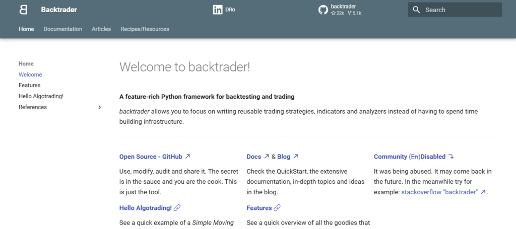 Backtrader
