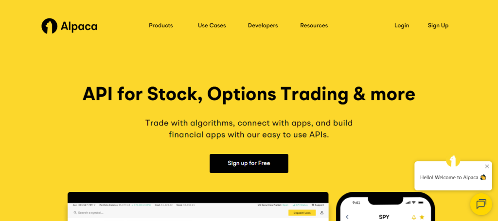 Alpaca API