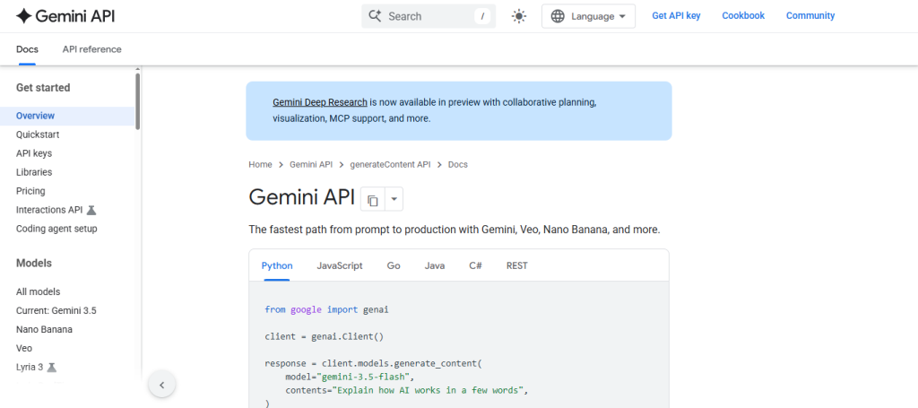 Gemini API