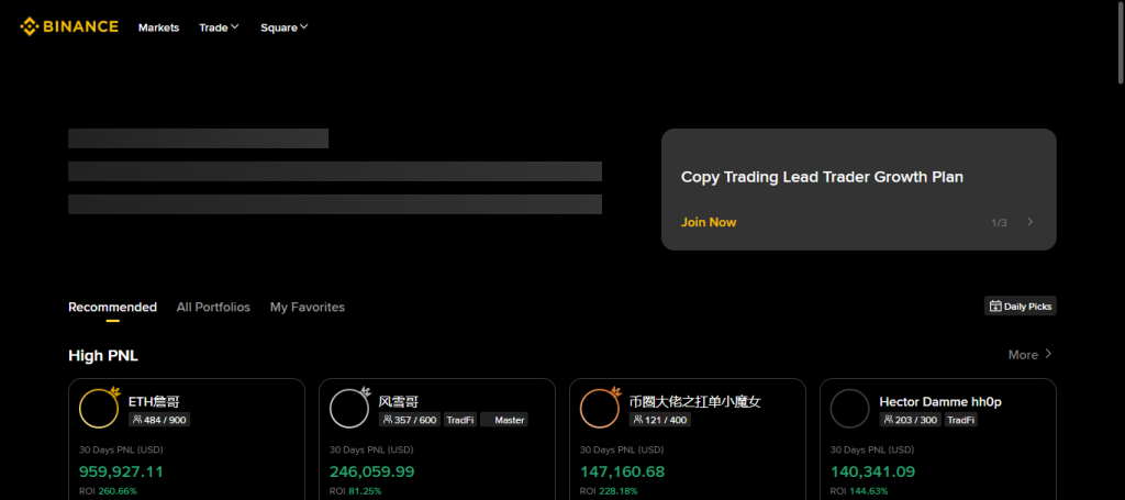 Binance Copy Trading Pro