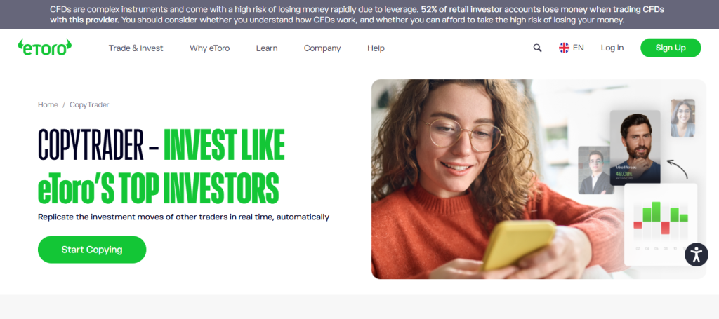 eToro CopyTrader