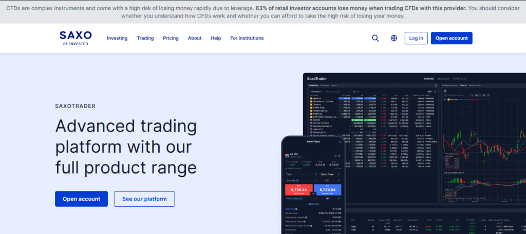 Saxo Bank CopyTrader