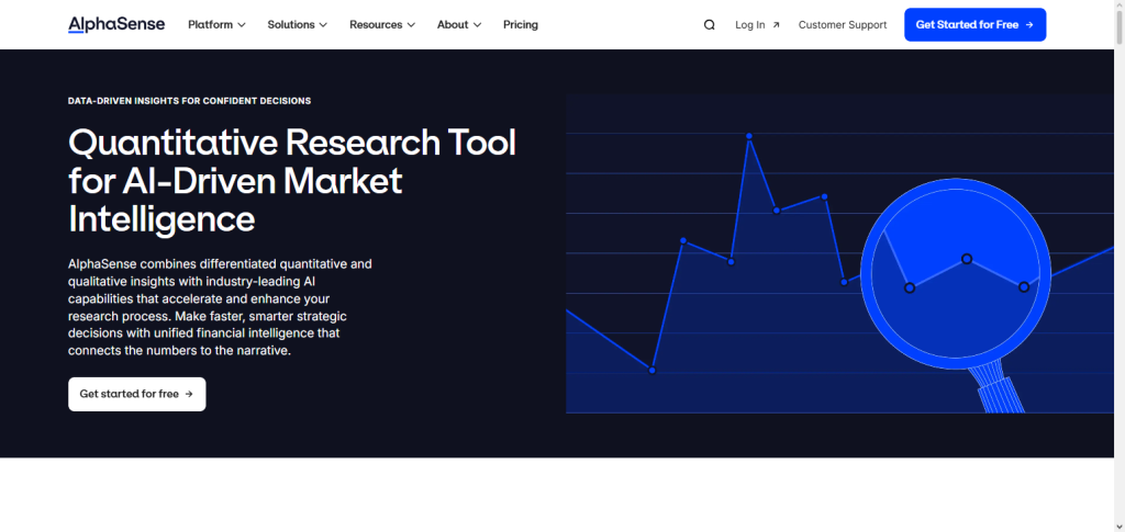 AlphaSense Quant