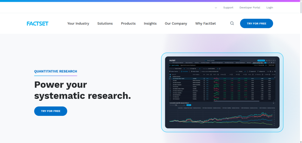 FactSet Quant