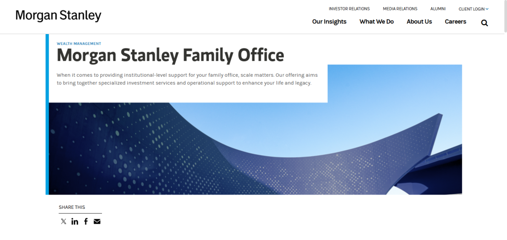Morgan Stanley Family Office