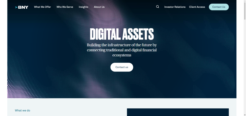 BNY Mellon Digital & Equities Custody