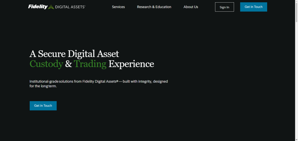  Fidelity Digital Assets