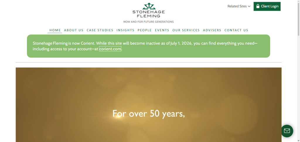 Stonehage Fleming Digital Portal