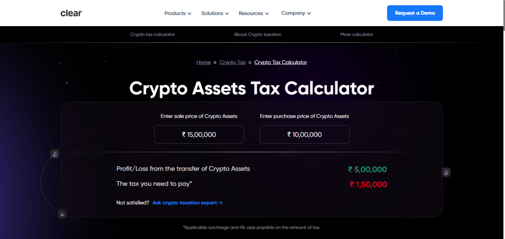 CryptoTaxCalculator AI
