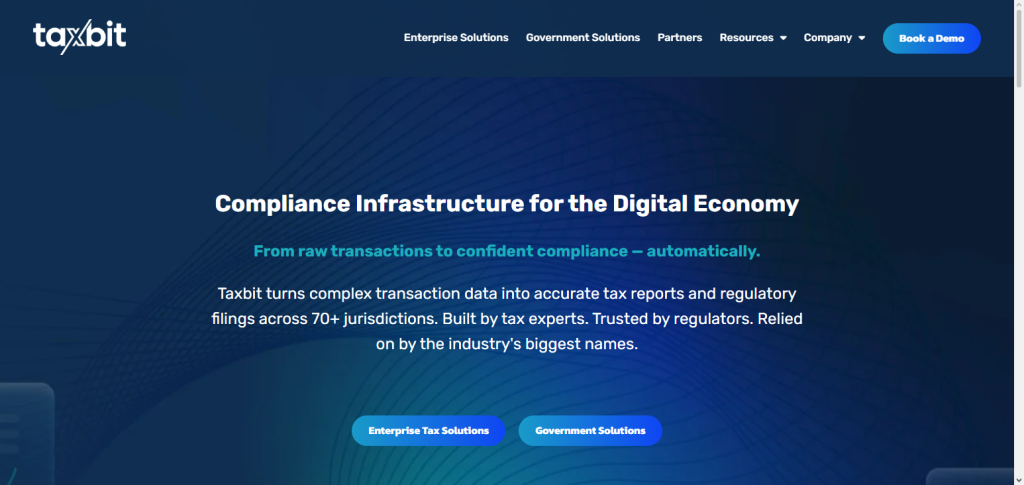 TaxBit Institutional AI