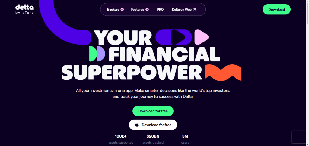 Delta Investment Tracker