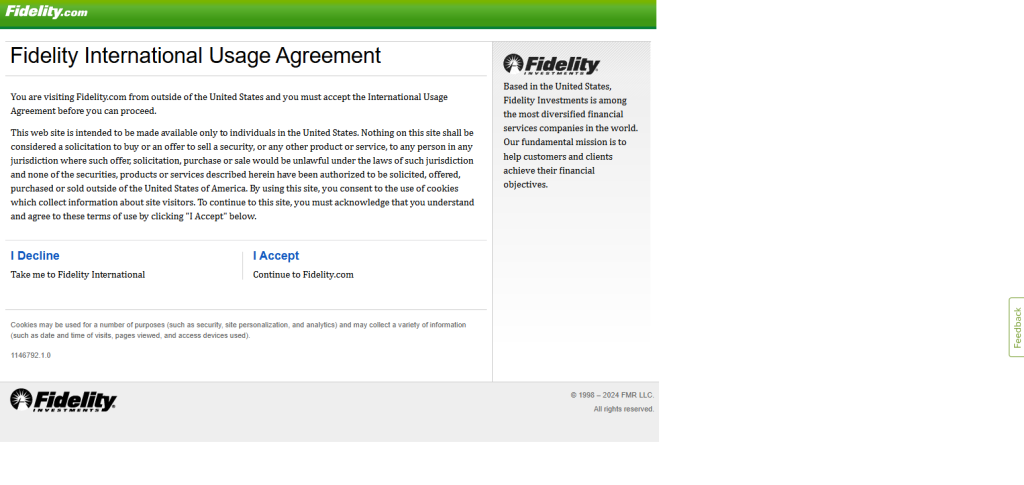 Fidelity Wealth Dashboard