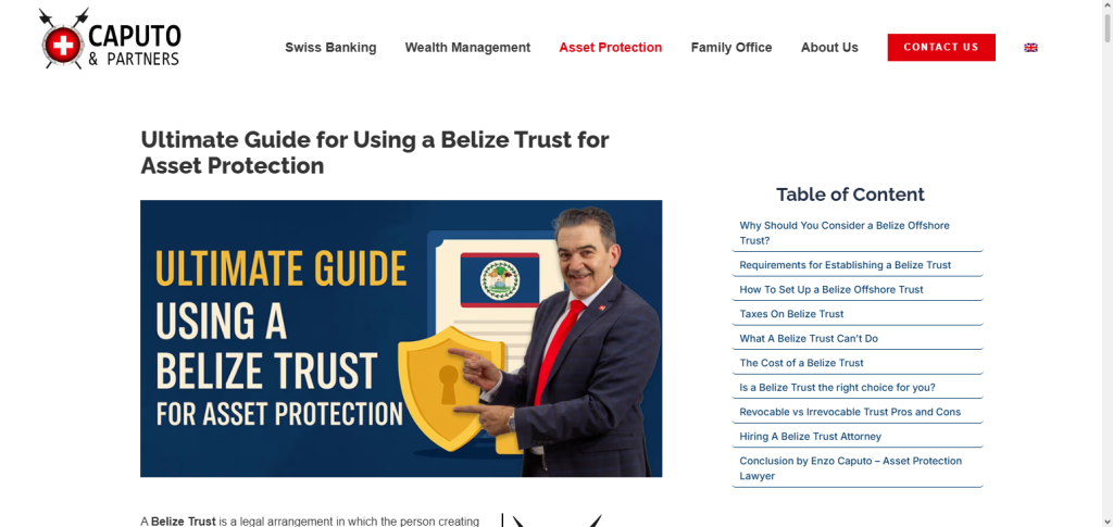 Belize Asset Protection Trust