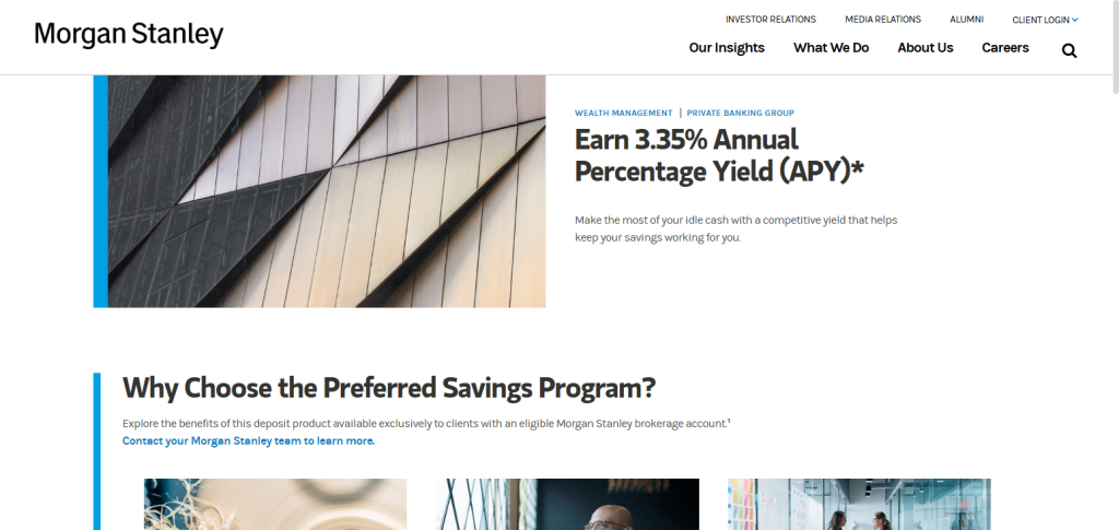  Morgan Stanley Yield Account