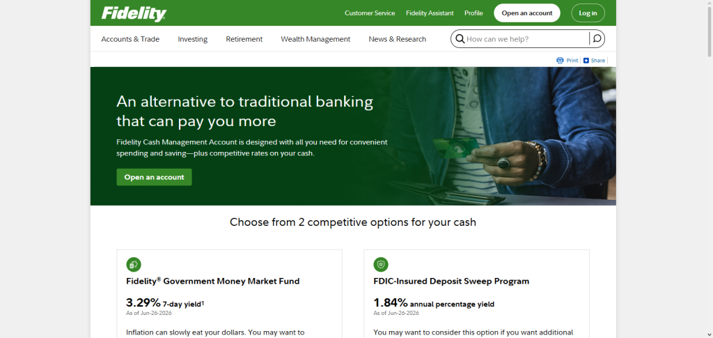 Fidelity Yield Account