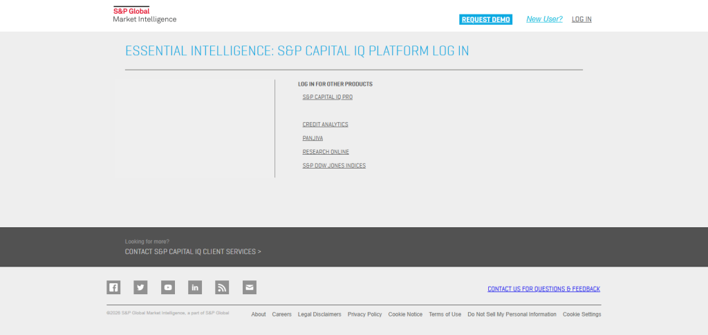 S &P Capital IQ Risk