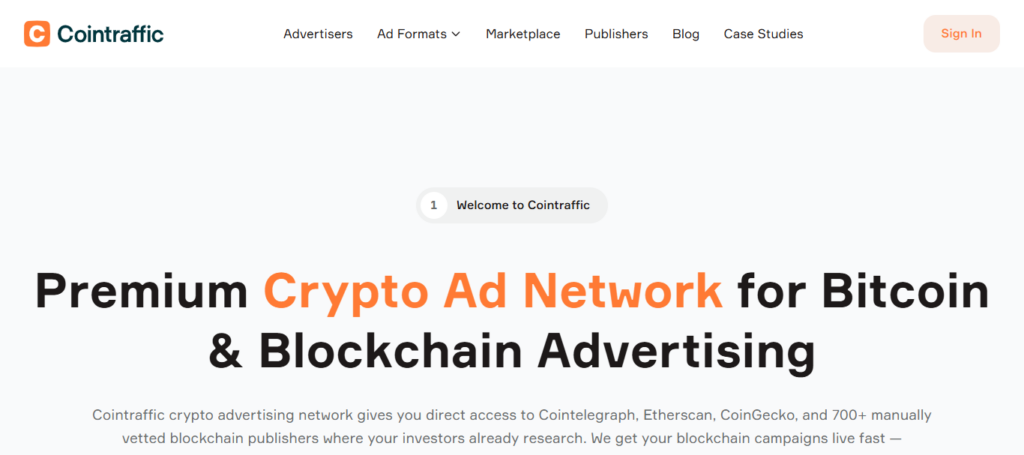 CoinTraffic Ads