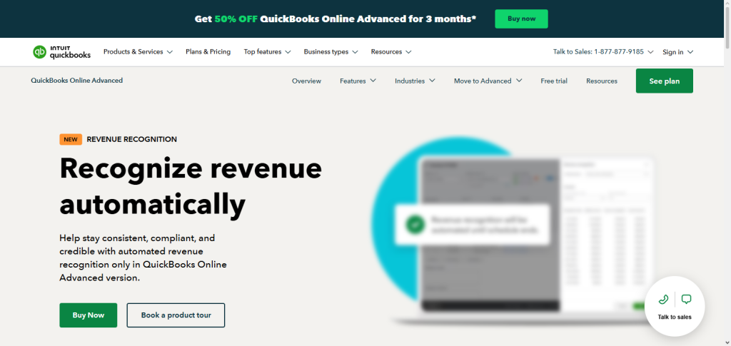 QuickBooks Advanced Revenue