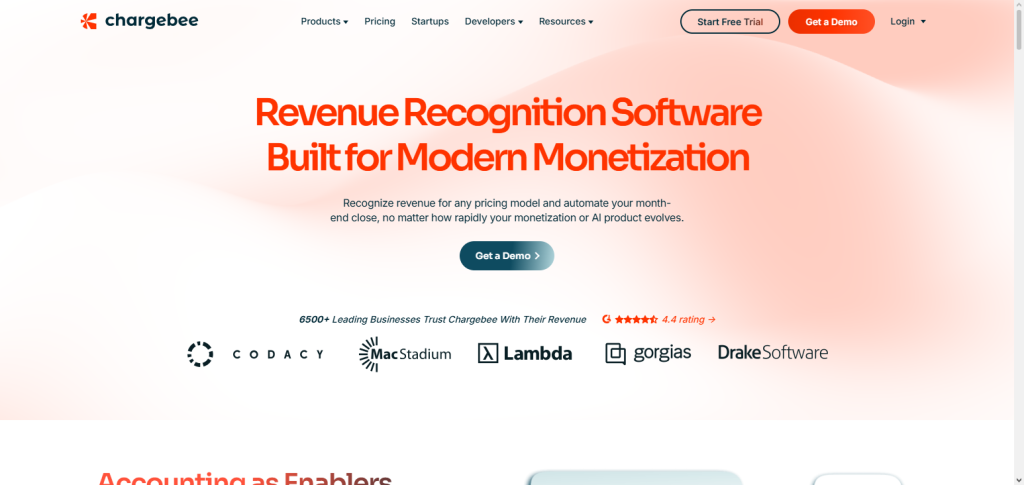 Chargebee Revenue Recognition