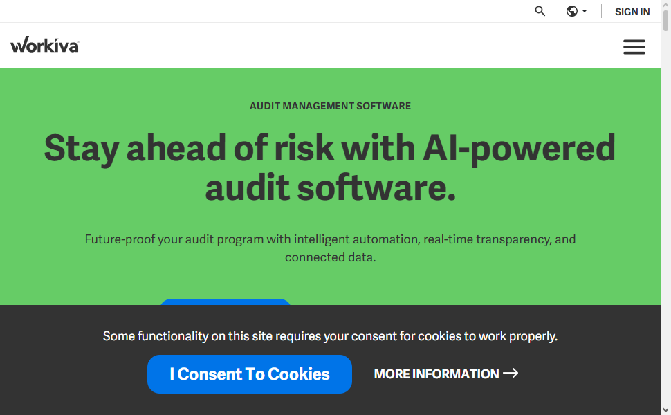 Workiva Audit Management