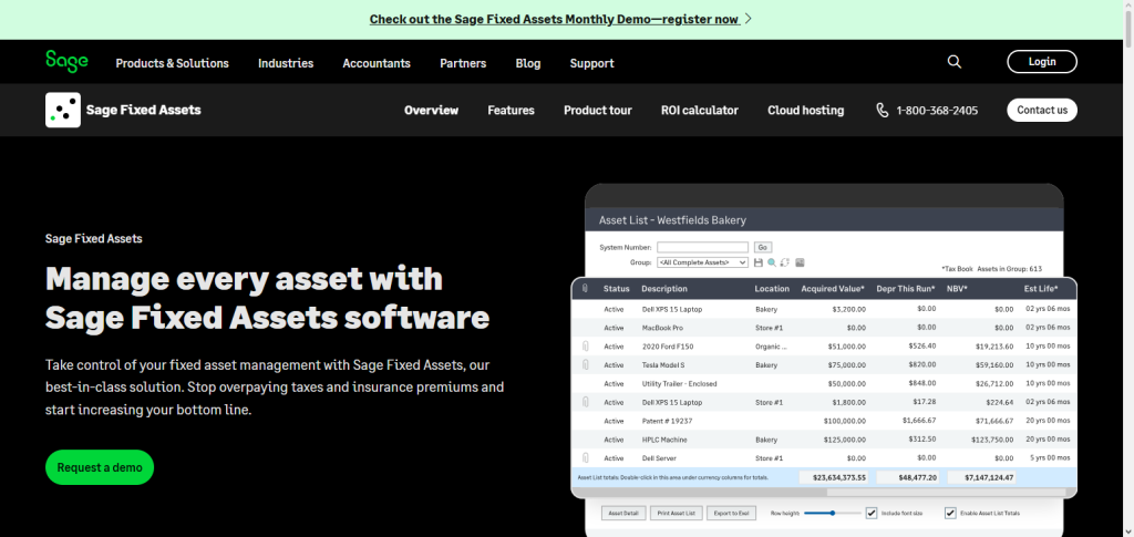 Sage Fixed Assets