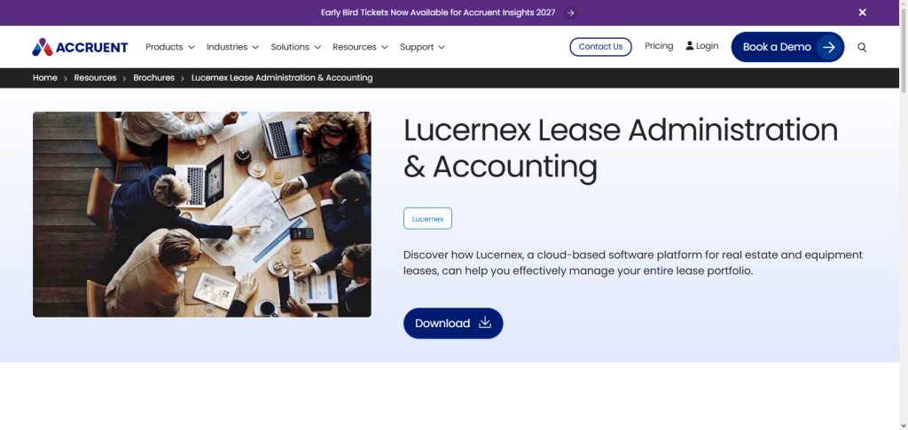 Lucernex Lease Accounting (Accruent)