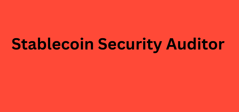 Stablecoin Security Auditor