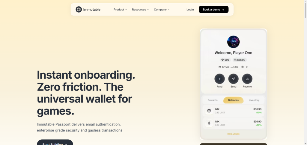 Immutable Passport