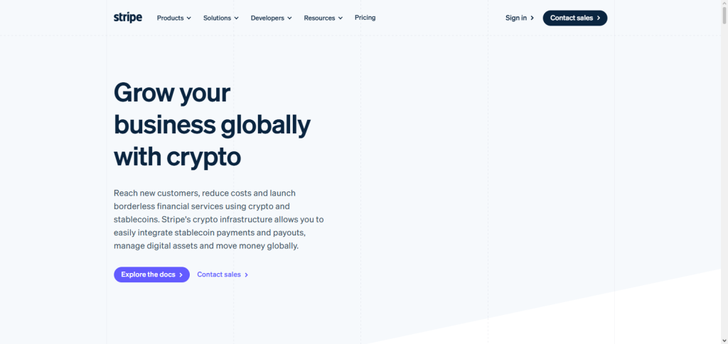 Stripe Crypto