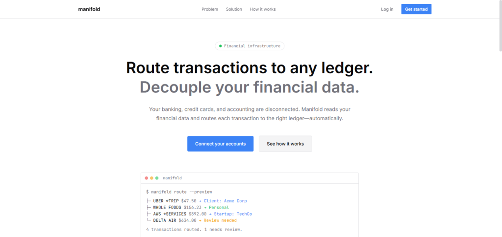 Manifold Finance