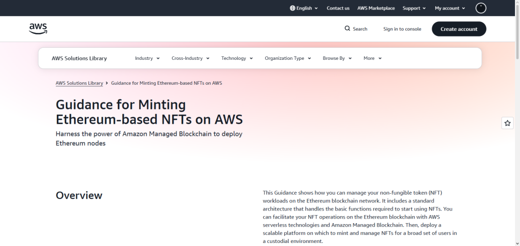Amazon NFT Rewards
