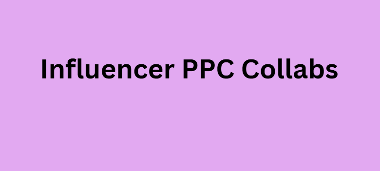 Influencer PPC Collabs