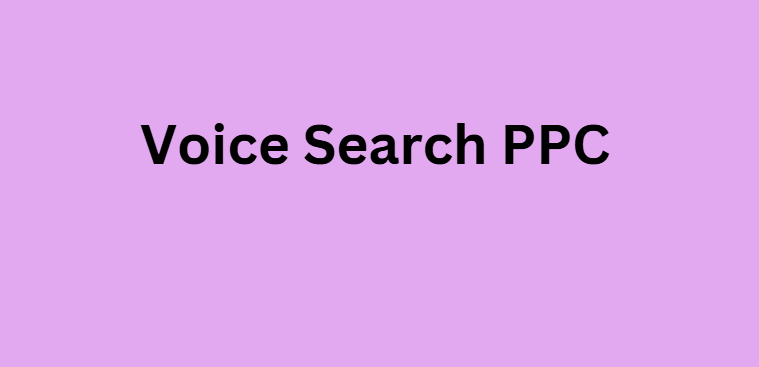 Voice Search PPC