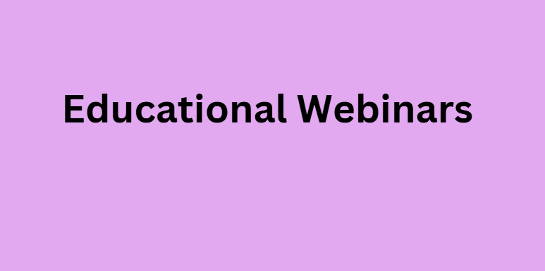 Educational Webinars