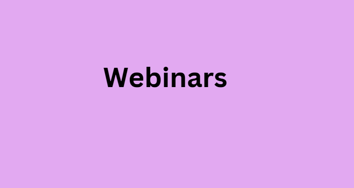 Webinars