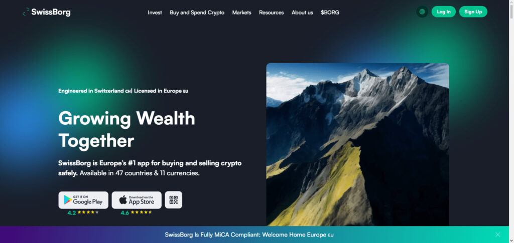 SwissBorg Copy Trading