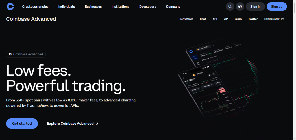Coinbase Advanced