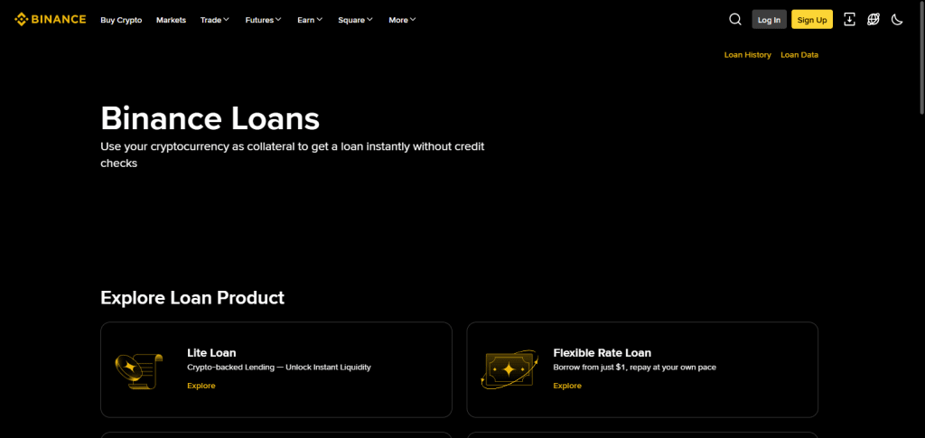 Binance Loans