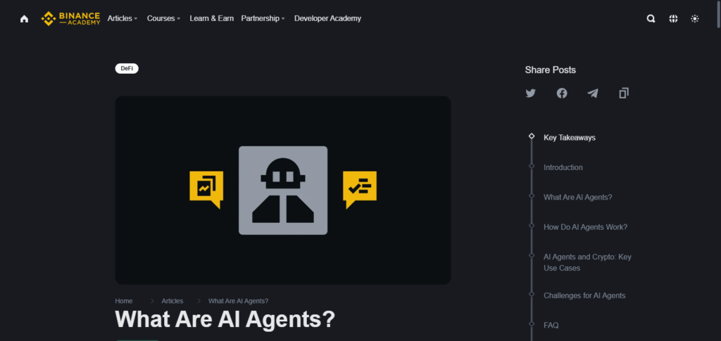 Binance AI Agent
