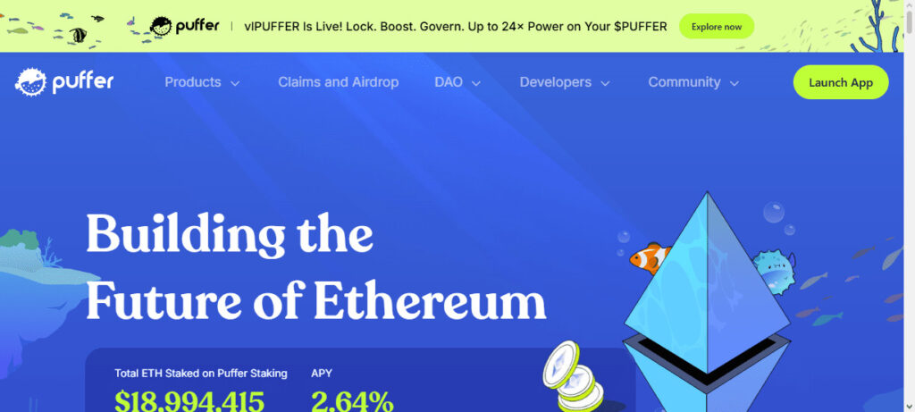 Puffer Finance Yield