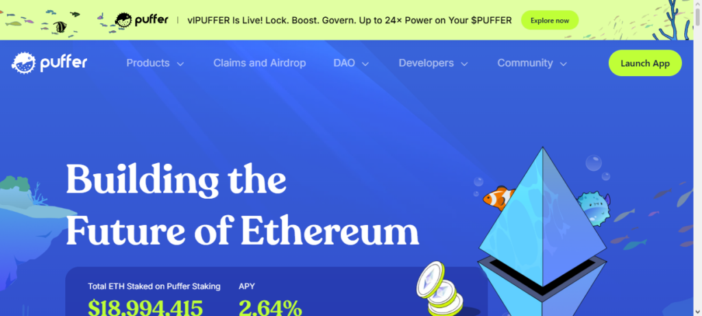 Puffer Finance Yield
