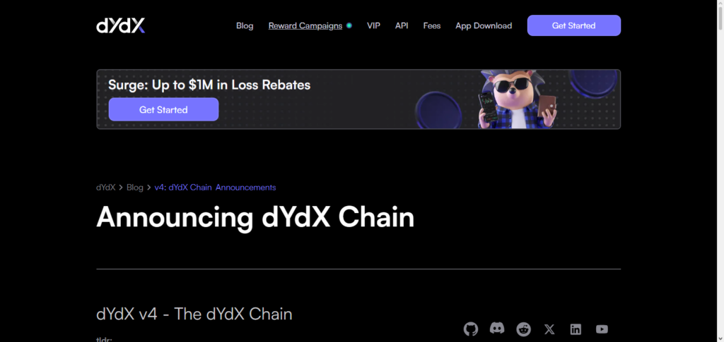 dYdX v4 ZK Bridge