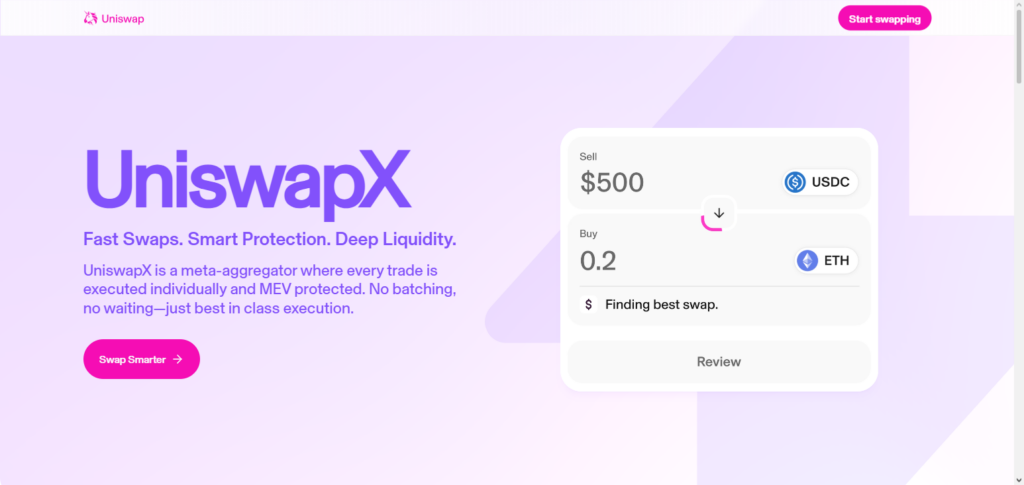  UniswapX
