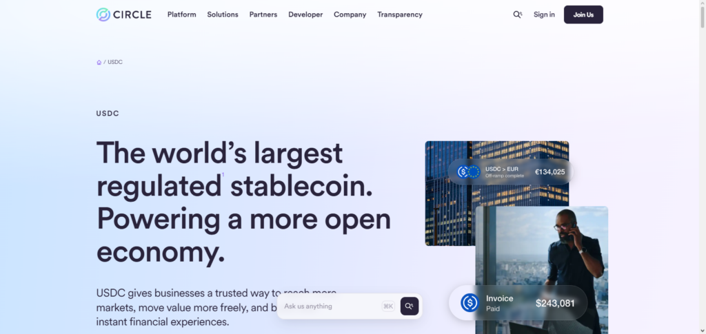  Circle (USDC)