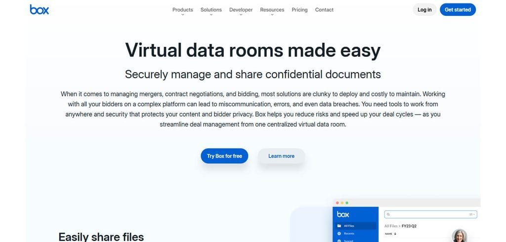 Box M&A Workflow