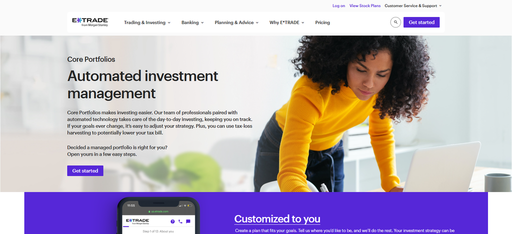 E*TRADE Core Portfolios