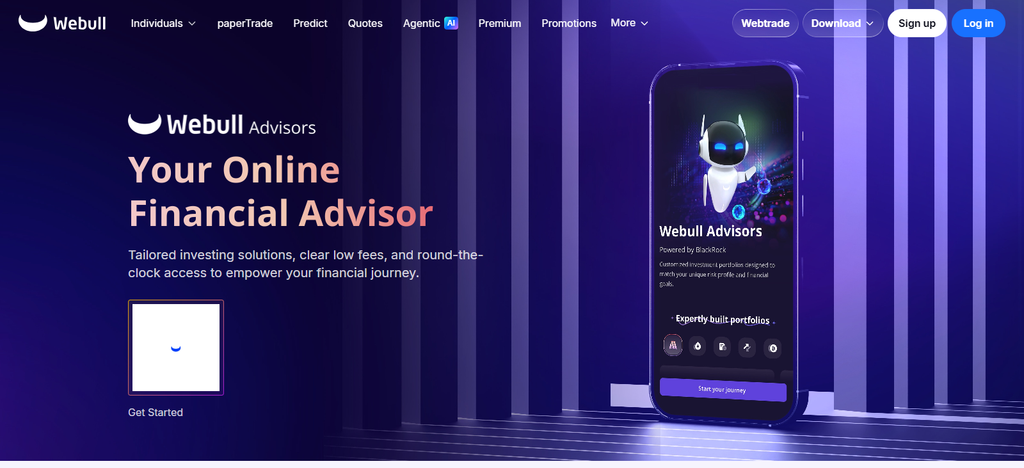 Webull Smart Advisor