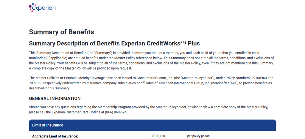 Experian CreditWorks