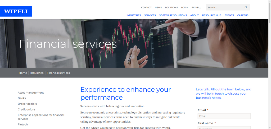 Wipfli Financial Advisory